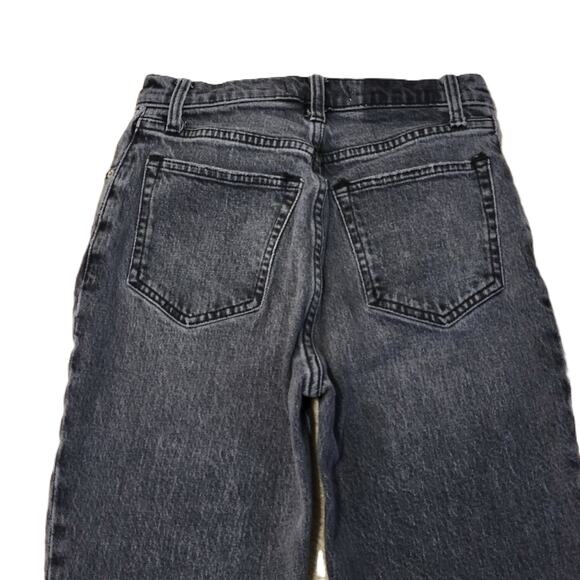 Abercrombie & Fitch Women's Black Straight Leg Jeans - Picture 7 of 14